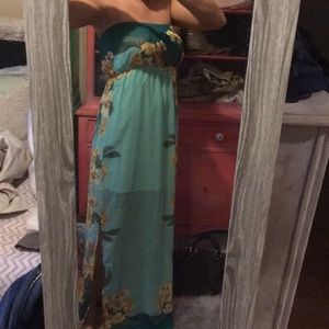 Caramels sz m maxi summer floral